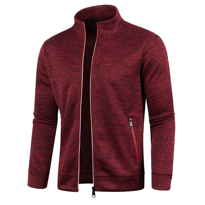 Men's outdoor fleece jacket – Björn-Red-S-State of Style