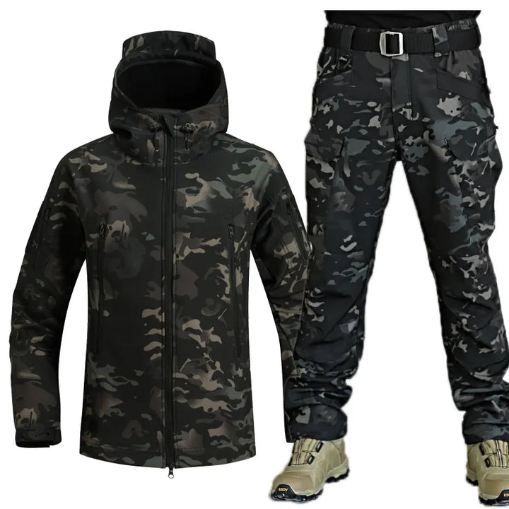 Men's Outdoor Set - Thomas-Dark Camouflage-2XS-State of Style