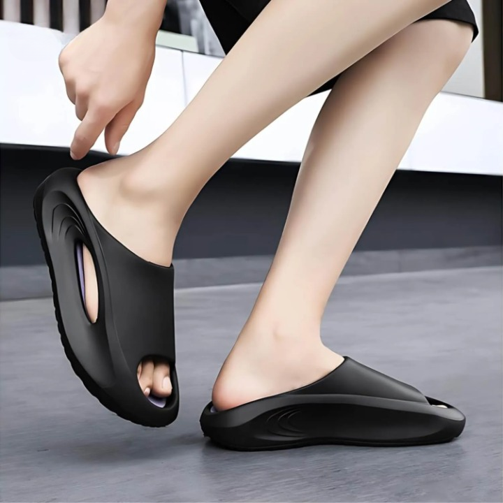 Men's Outdoor Sports Sandals – Cushioned Sole, Lightweight and Stable for Summer - MotionStride™-White Orange-3.5/4.5-State of Style