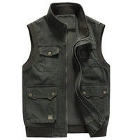 Men's outdoor vest with function – Magnus-Green-S-State of Style