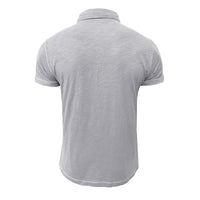 Men's Polo Shirt made of Soft Cotton – Matteo-Light blue-S-State of Style