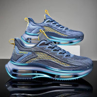 Men's sneakers with air cushion technology – Lorenzo-Blue-5-State of Style