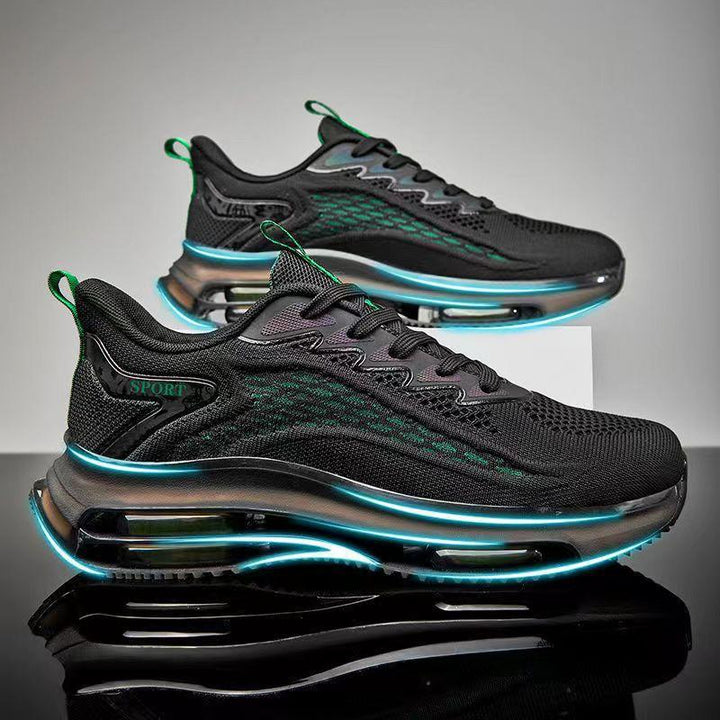Men's sneakers with air cushion technology – Lorenzo-Green-5-State of Style