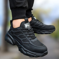 Men's Steel Toe Work Shoes - Rocco-White-6-State of Style