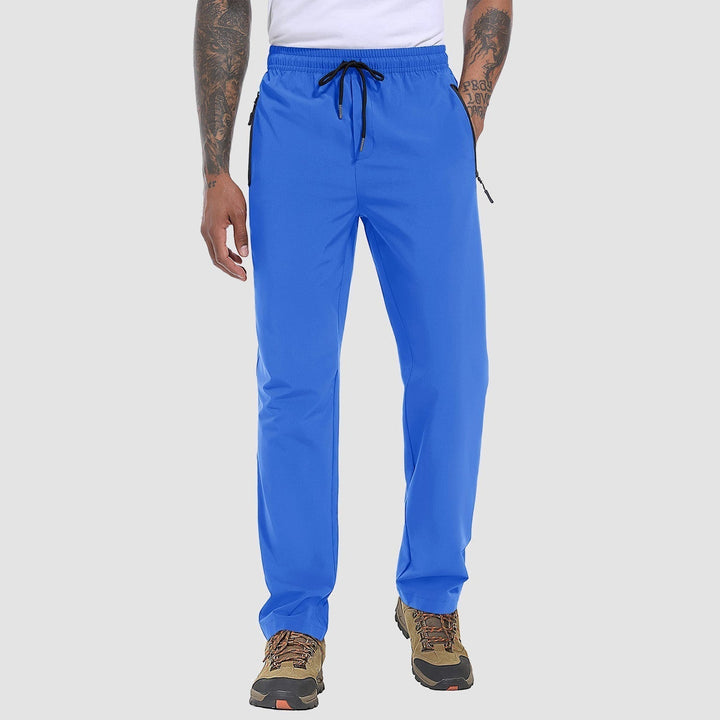 Men's Stretch & Quick-Dry Hiking Pants - Logan-Bright Blue-S-State of Style