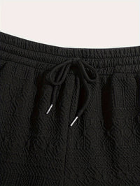 Men's Summer Shorts Basic Look with Drawstring Comfort - Finn (Buy 1 Get 1 FREE)-Black-S(46)-State of Style