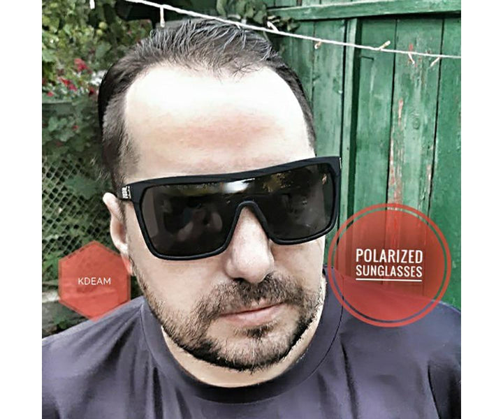 Men's sunglasses with UV protection and flexible frame – Jonas-Blue-State of Style