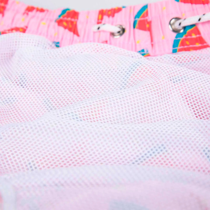 Men's Swim Shorts with Cheerful Print – Milo-Green-S-State of Style