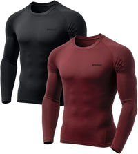 Men’s Thermal Long Sleeve Shirt - Alex-Black-S-State of Style