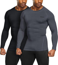 Men’s Thermal Long Sleeve Shirt - Alex-Black-S-State of Style