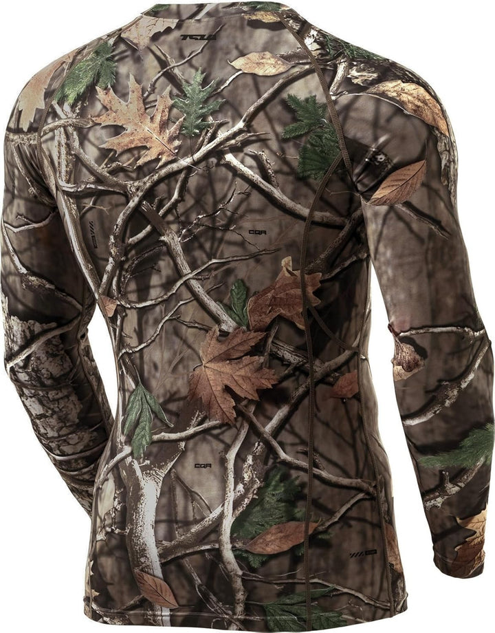 Men’s Thermal Long Sleeve Shirt - Alex-Black-S-State of Style