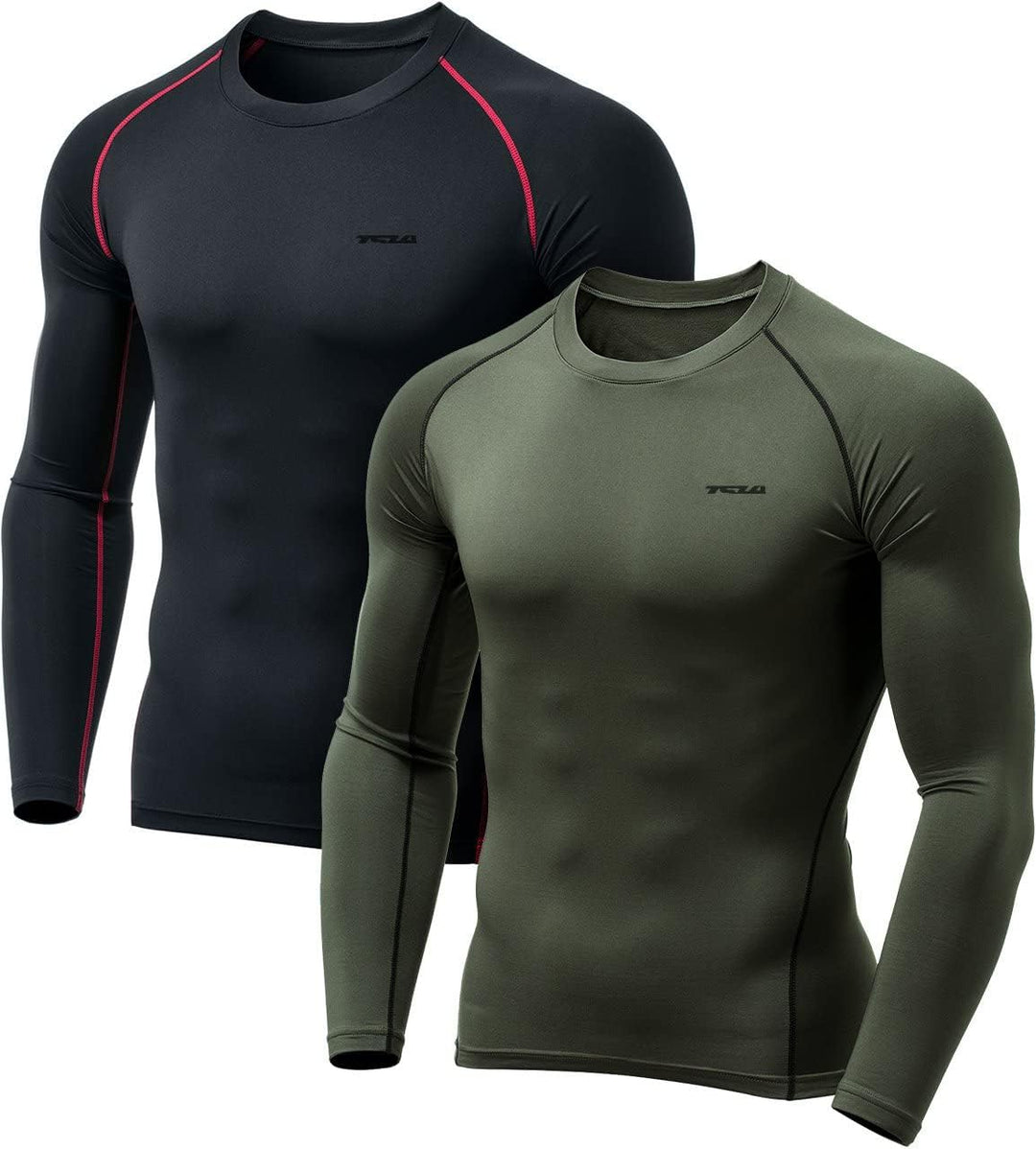 Men’s Thermal Long Sleeve Shirt - Alex-Black-S-State of Style