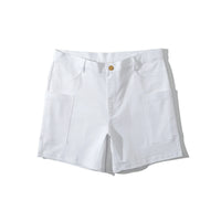 Men's utility shorts made from stretch cotton blend – Finn-Blue-XS-State of Style