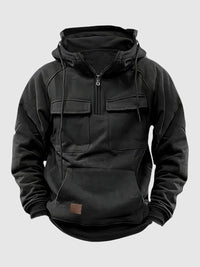 Men's Winter Hoodie - Oliver-Black-S-State of Style