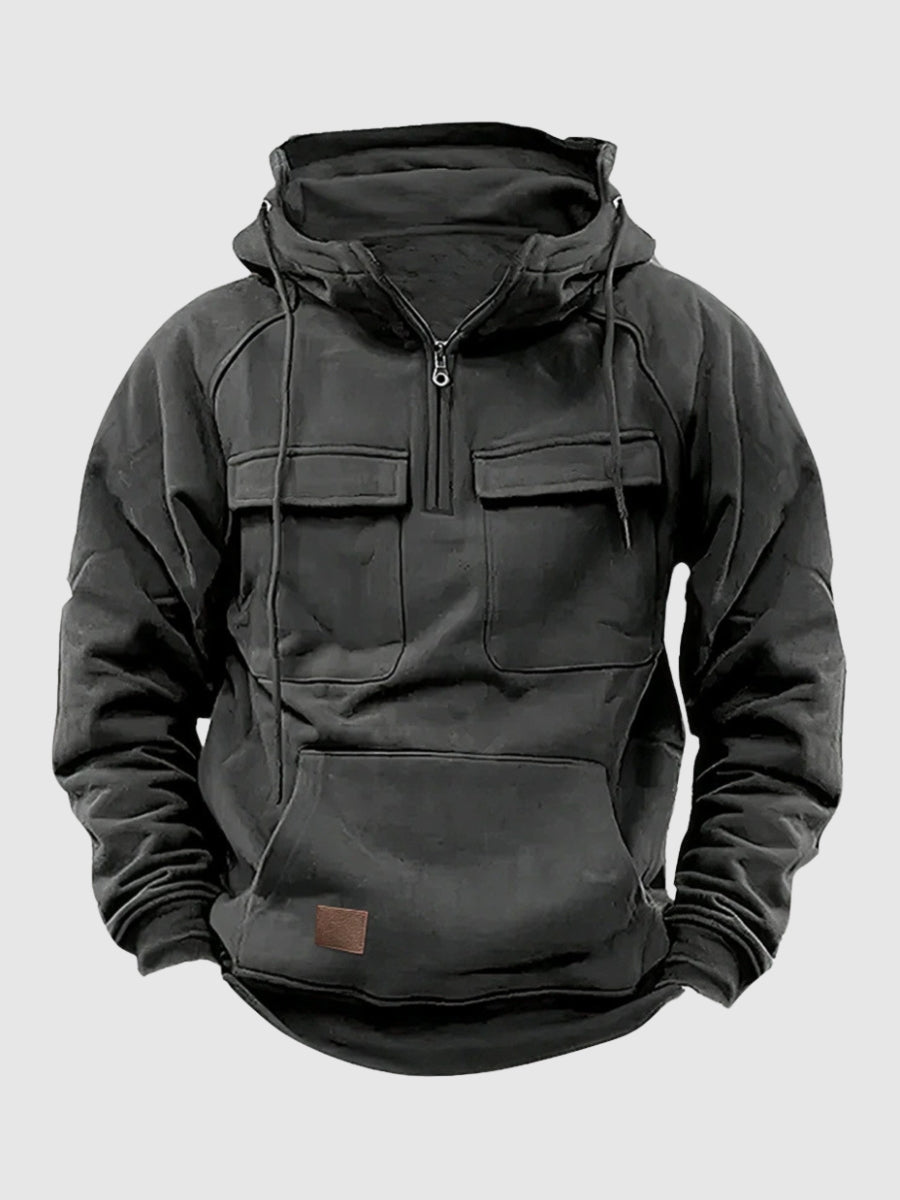 Men's Winter Hoodie - Oliver-Grey-S-State of Style