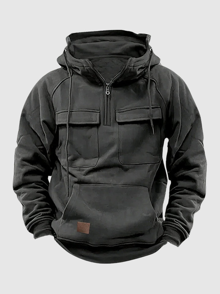 Men's Winter Hoodie - Oliver-Grey-S-State of Style