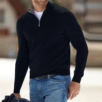 Men's Zip Jumper - Mason-Black-S-State of Style