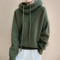 Merino Wool Women's Turtleneck - Lena-Green-XS-State of Style
