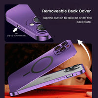 Metal Case for iPhone - MagCase-Silver-iPhone 15 Pro Max-State of Style