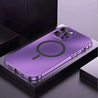 Metal Case for iPhone - MagCase-Silver-iPhone 15 Pro Max-State of Style