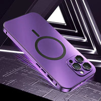 Metal Case for iPhone - MagCase-Silver-iPhone 15 Pro Max-State of Style