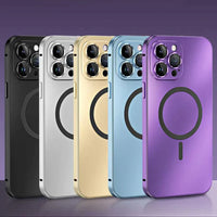 Metal Case for iPhone - MagCase-Silver-iPhone 15 Pro Max-State of Style