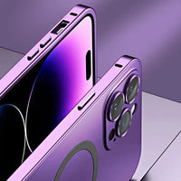 Metal Case for iPhone - MagCase-Silver-iPhone 15 Pro Max-State of Style