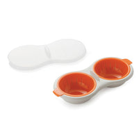 Microwave Egg Poacher Set - EggEase-Orange-State of Style