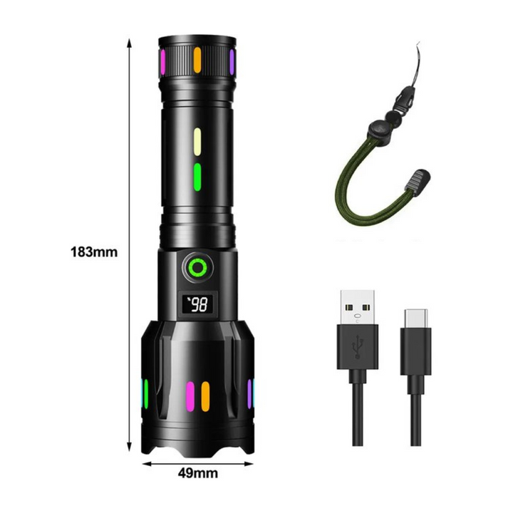 Military LED Torch - LumenPro-State of Style