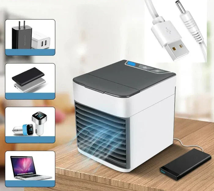 Mini Air Conditioner – ChillWave-White-State of Style