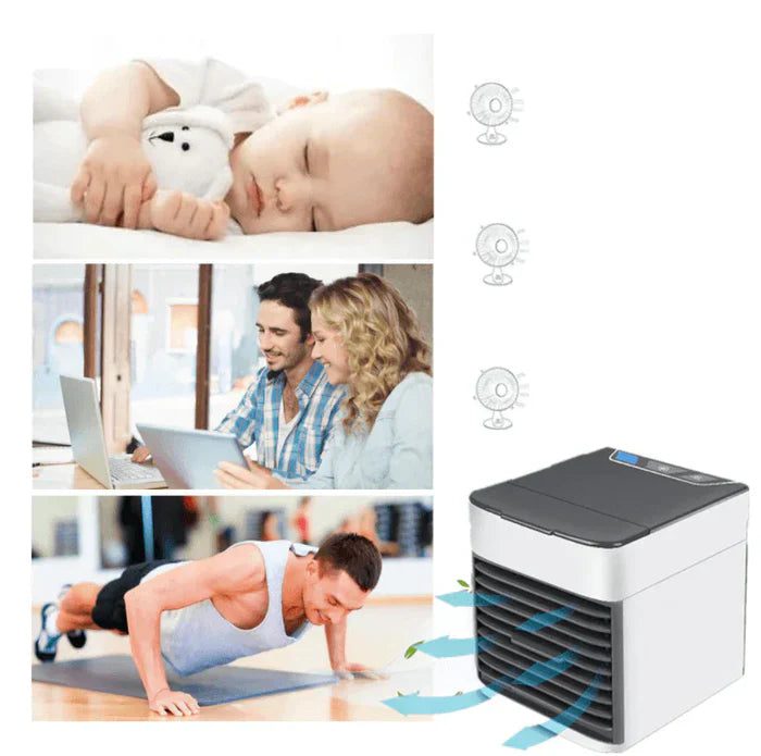 Mini Air Conditioner – ChillWave-White-State of Style