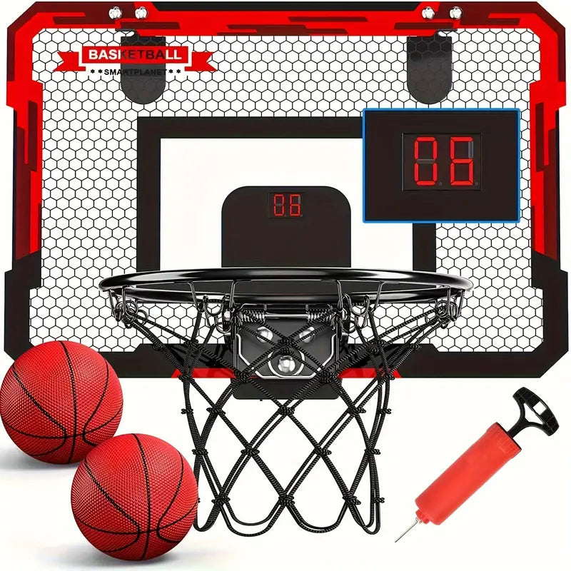 Mini Basketball Hoop with Electronic Scoreboard - BouncePro-State of Style