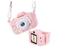 Mini children's camera with protective cover Klikkie | Playfully Memories-Pink-State of Style