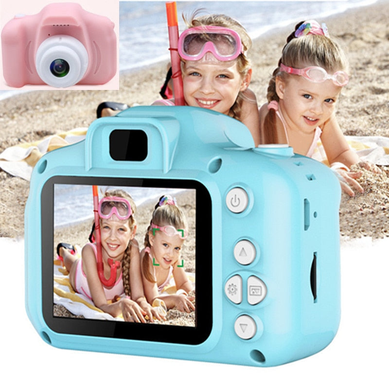 Mini children's camera with protective cover Klikkie | Playfully Memories-Pink-State of Style