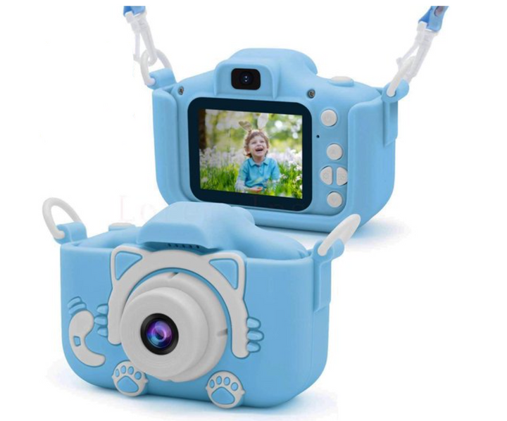 Mini children's camera with protective cover Klikkie | Playfully Memories-Pink-State of Style