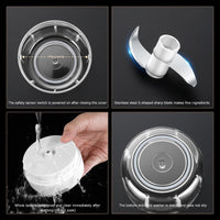 MiniChop Electric Food Chopper-White-State of Style