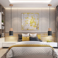 Minimalist LED Cylinder Pendant Light - NordicGlow-White-State of Style