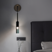 Minimalist Wall Lamp with Smoke Glass - Orvane-State of Style