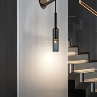 Minimalist Wall Lamp with Smoke Glass - Orvane-State of Style