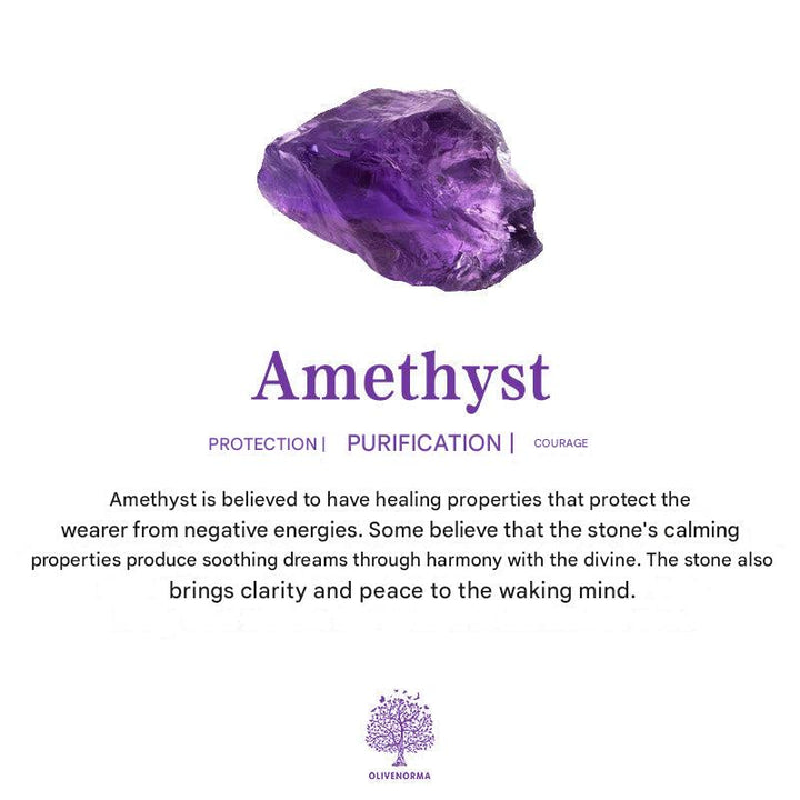 Minimalistic Amethyst & Zirconia Ring - Nova-Amethyst-5.11 cm-State of Style