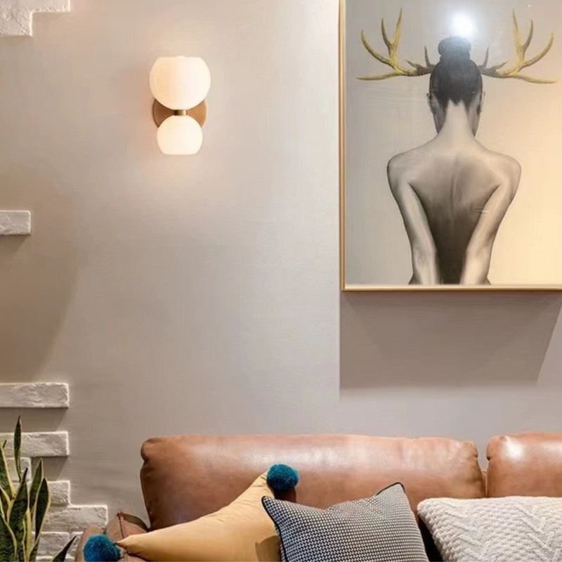 Minimalistic Double LED Wall Lamp – Lumis Duo-White-State of Style