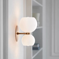 Minimalistic Double LED Wall Lamp – Lumis Duo-White-State of Style