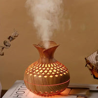 Modern and Stylish Aroma Diffuser - AromaBloom-Brown-State of Style