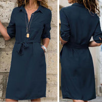 Modern and Trendy Dress - Livia-Zwart-S-State of Style