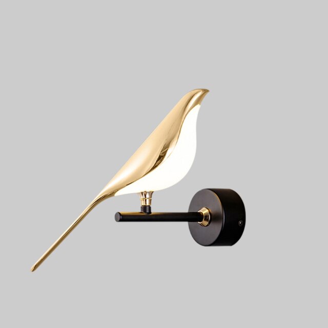 Modern Bird Wall Lamp - AviaryGlow-1 Bird Wall Lamp-State of Style