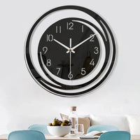 Modern Black Wall Clock in Acrylic - ScandiTime-State of Style