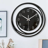Modern Black Wall Clock in Acrylic - ScandiTime-State of Style