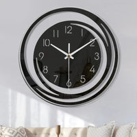 Modern Black Wall Clock in Acrylic - ScandiTime-State of Style
