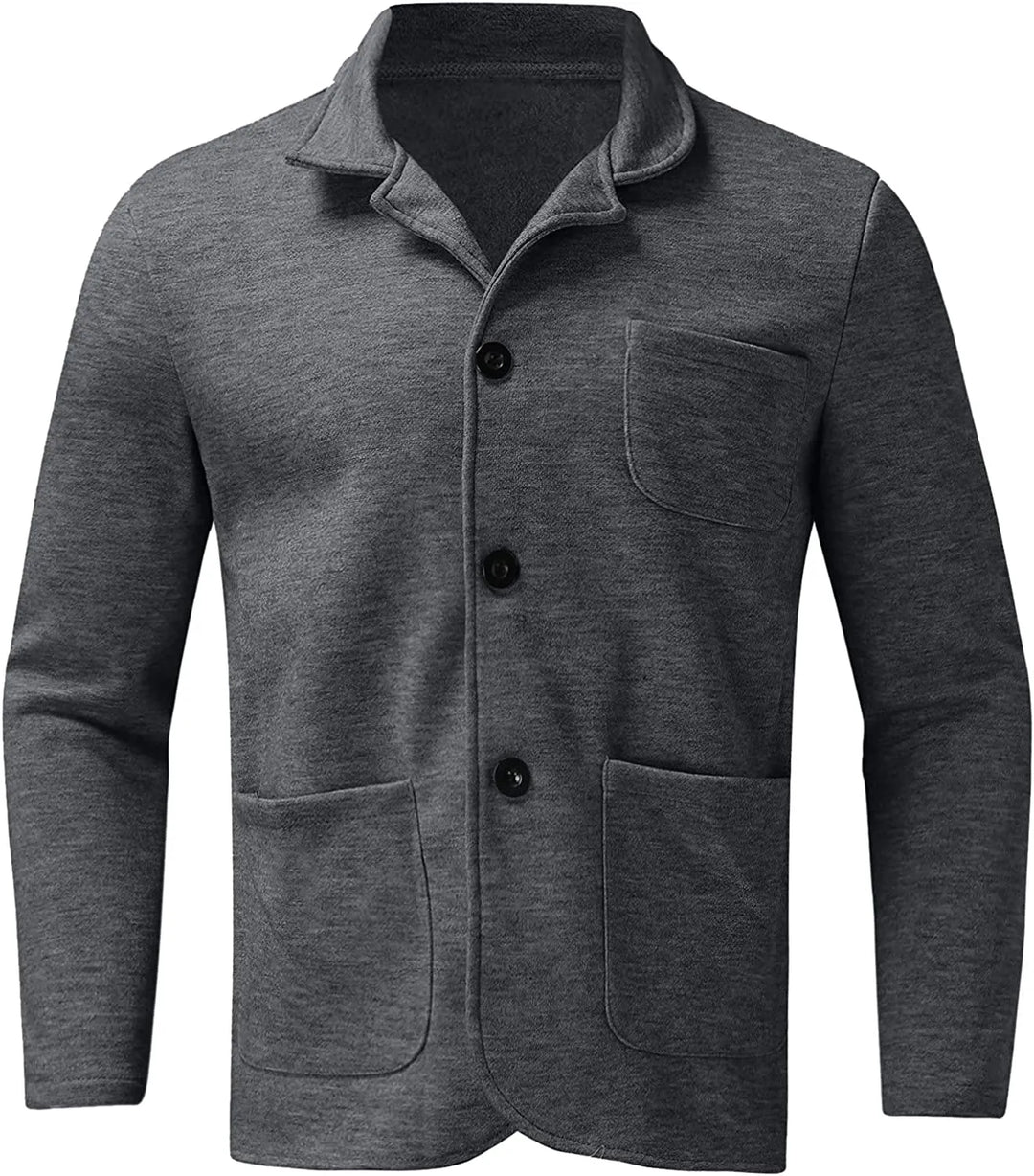 Modern Casual Men's Blazer - Aiden-Grey-S-State of Style
