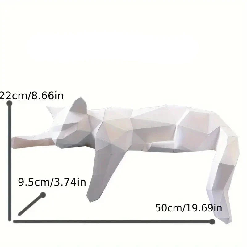 Modern Cat Figurine - Luna-White-State of Style
